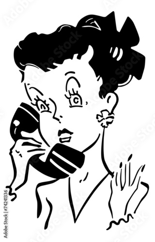 Cute Phone Gal