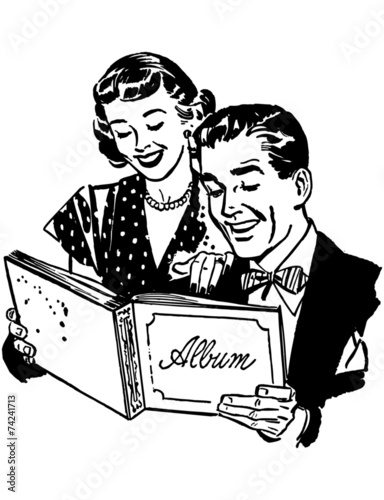Couple With Photo Album