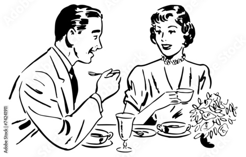Couple Dining