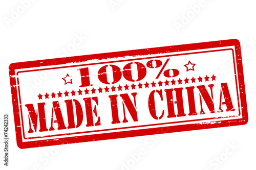 One hundred percent made in China