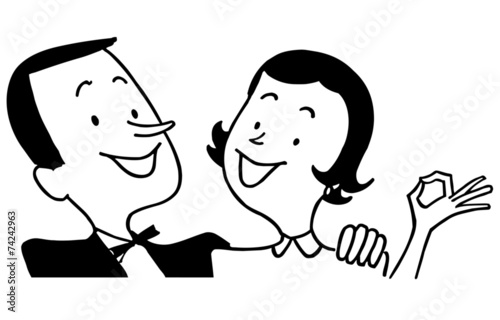 Cartoon Couple