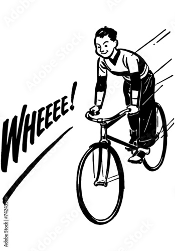 Boy Riding Bike