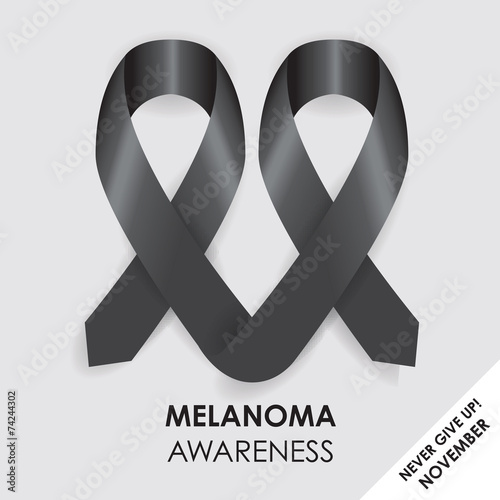 melanoma hope ribbon