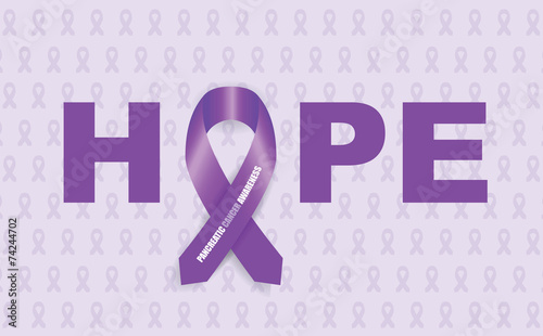 pancreatic cancer ribbon