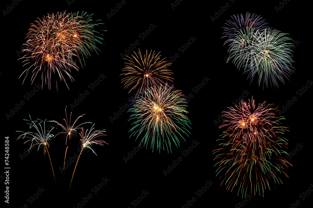 Fireworks for New Year Celebration Fireworks for New Year Celebration