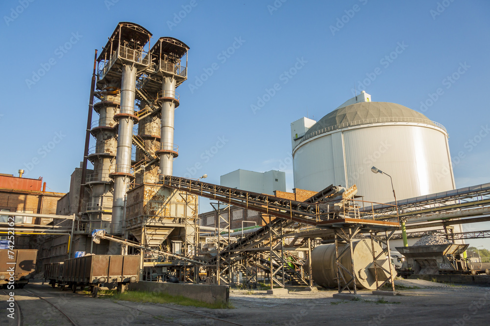 Obraz premium Sugar-refinery