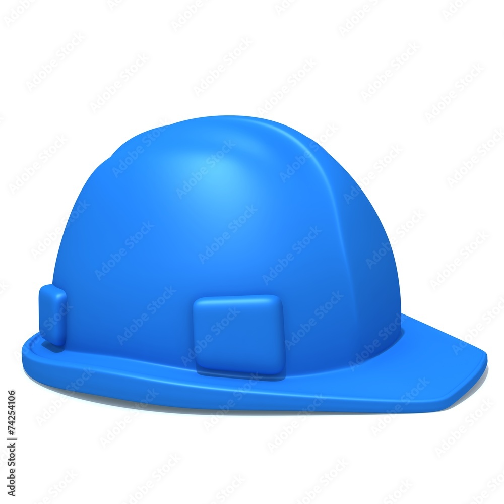 Fototapeta premium Construction helmet 3d illustration