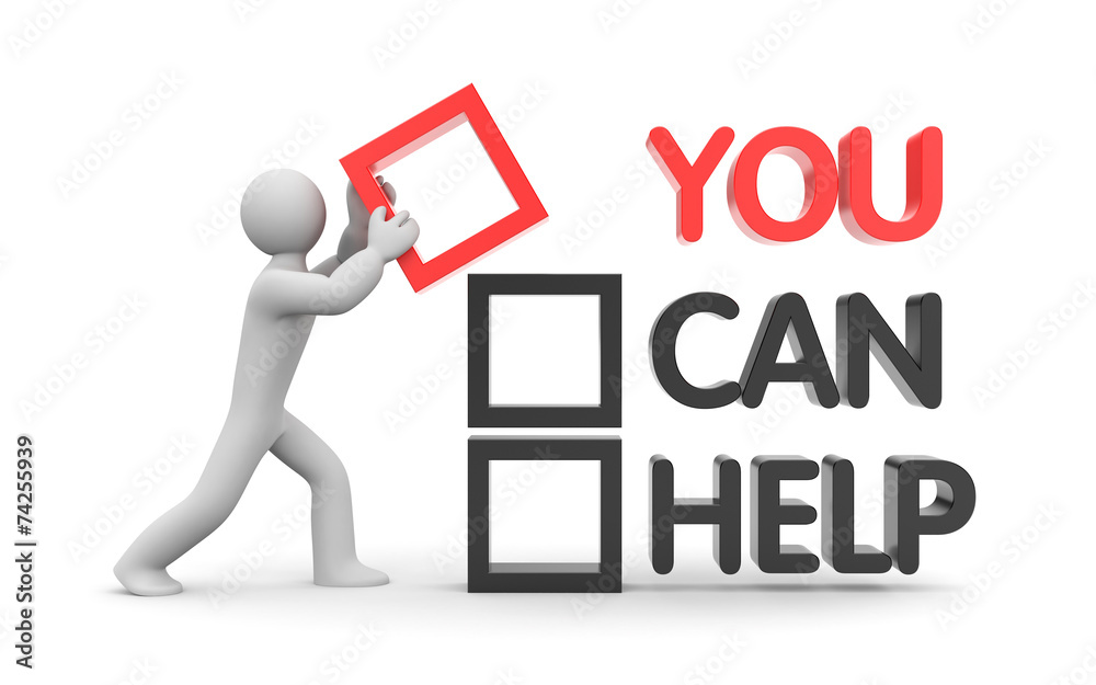 You can help You can help