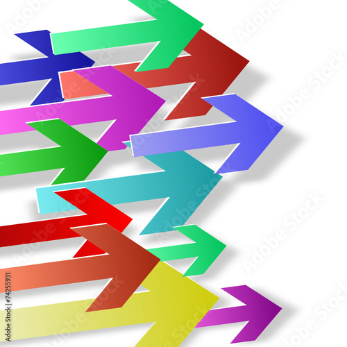 Pfeile bunt Schatten  #141205-svg02