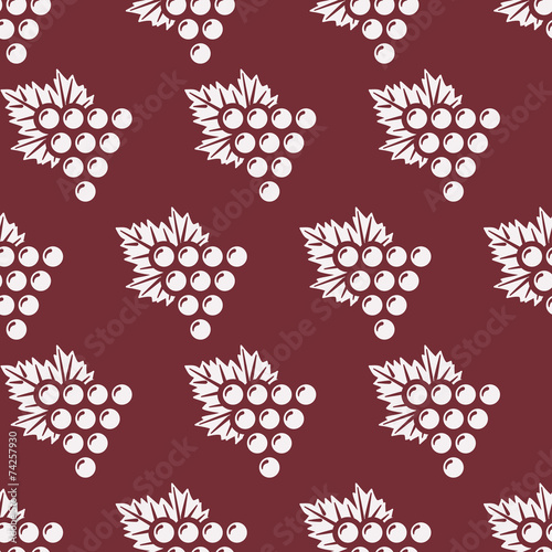 grapes seamless pattern