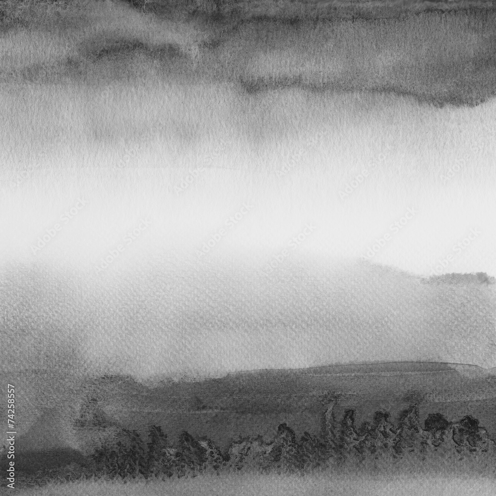 Fototapeta premium Abstract acrylic and watercolor painted background.Paper texture