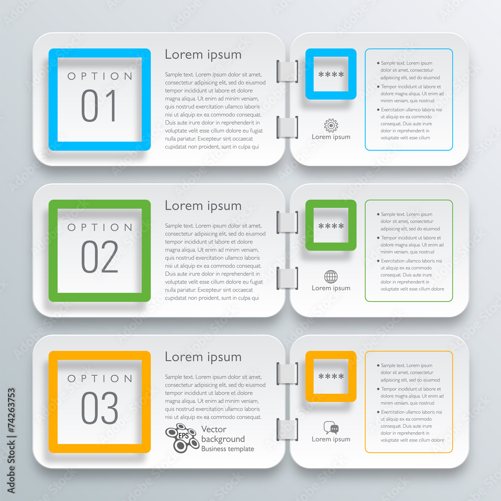 Infographics Web Banner & Label Design Infographics Web Banner & Label Design