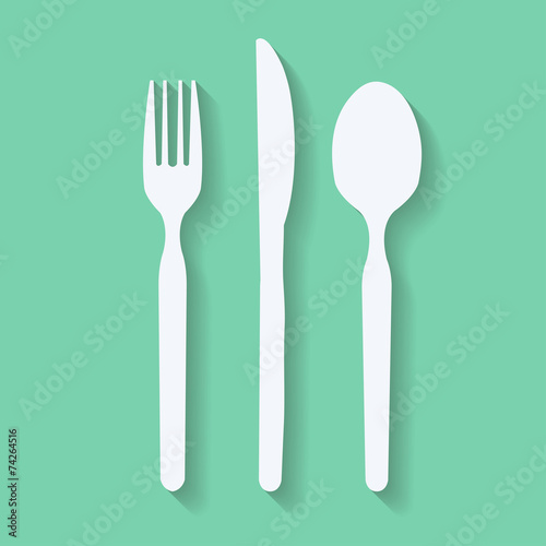 knife  fork and spoon