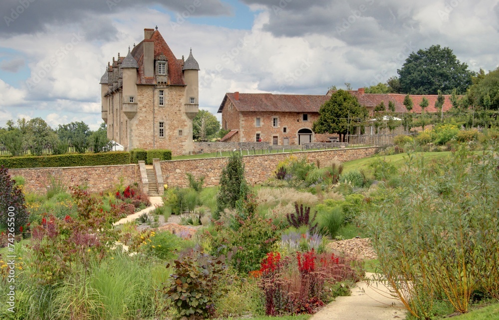 Fototapeta premium chateau en limousin