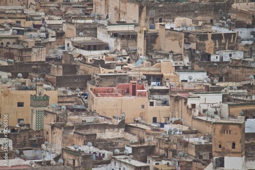 Aerial view of Fes