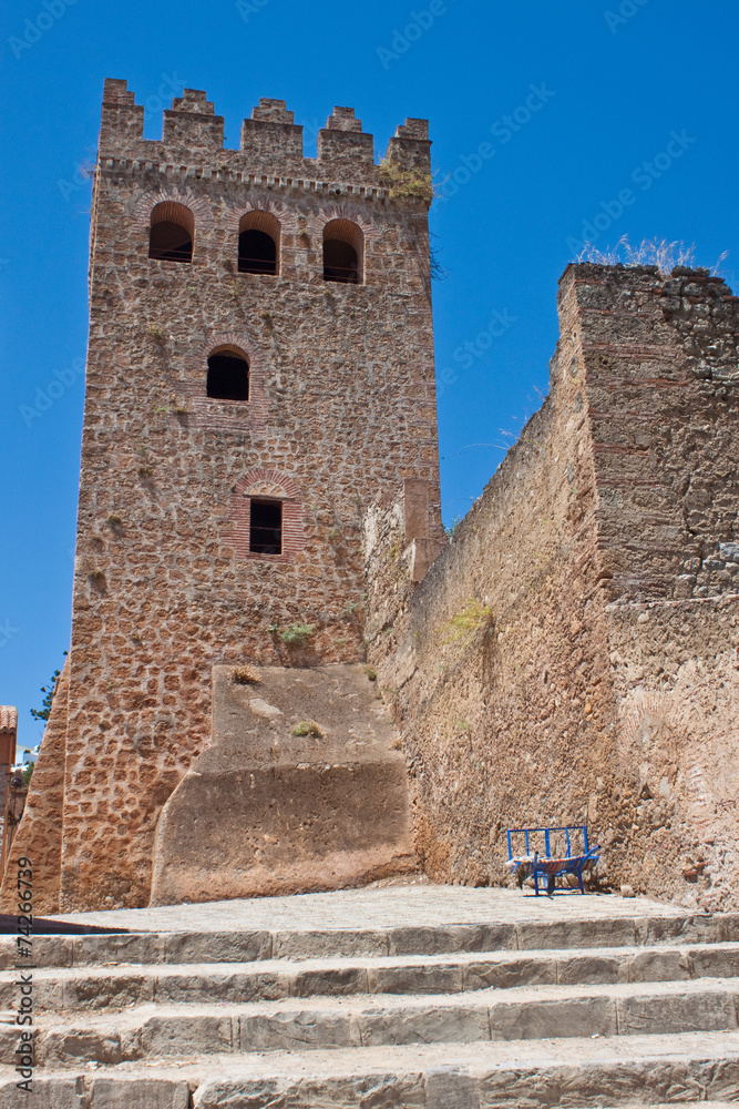 Tower in Chefchaouen town