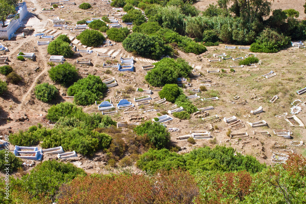 Cemetery in Chefchaouen