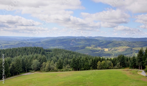 Obraz na plátně plateau de mille vaches