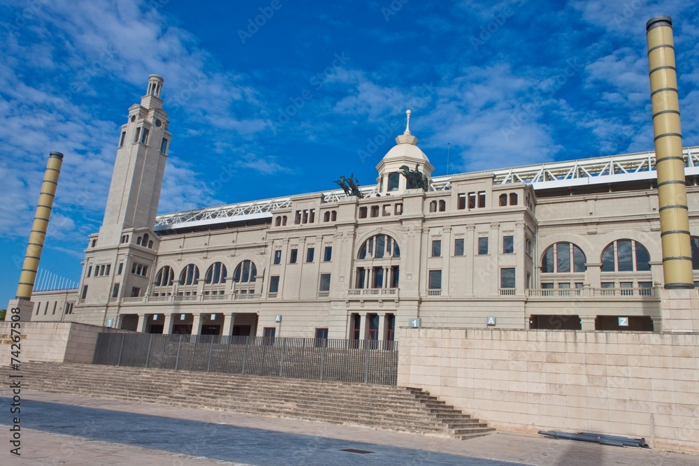  Famous Olympic Park Montjuic in Barcelona
