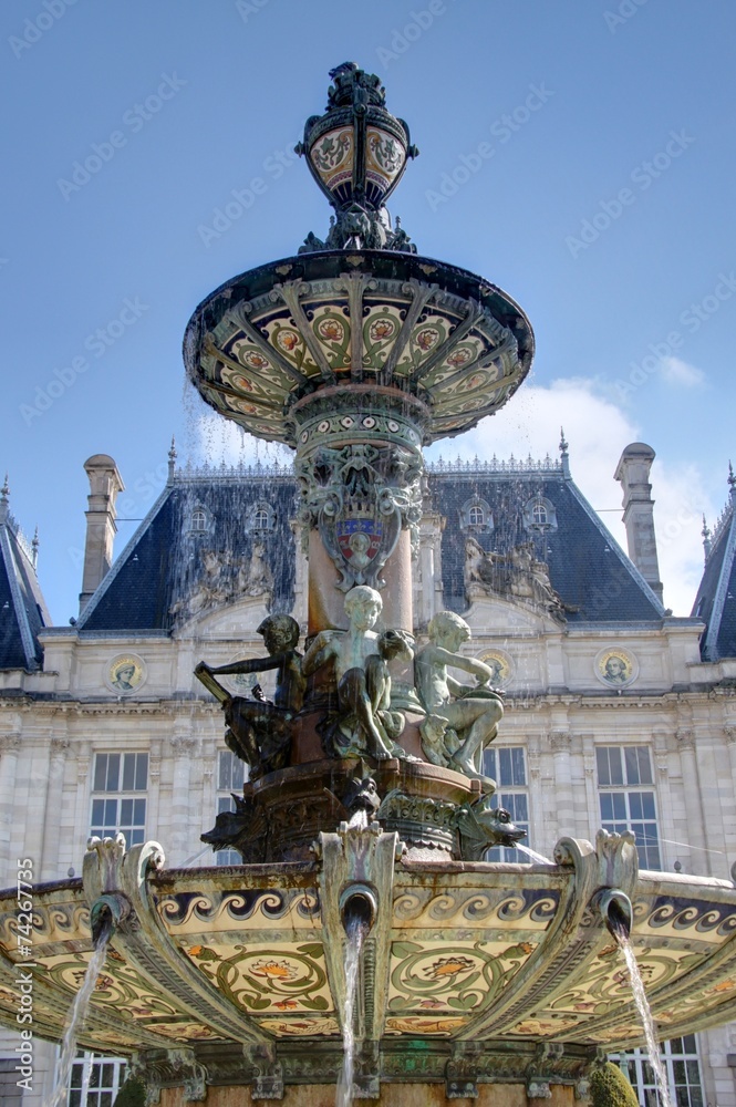 Fototapeta premium fontaine de limogs