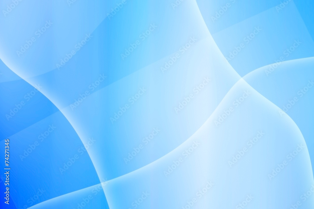 Fototapeta premium Blue Light Wave Abstract Background