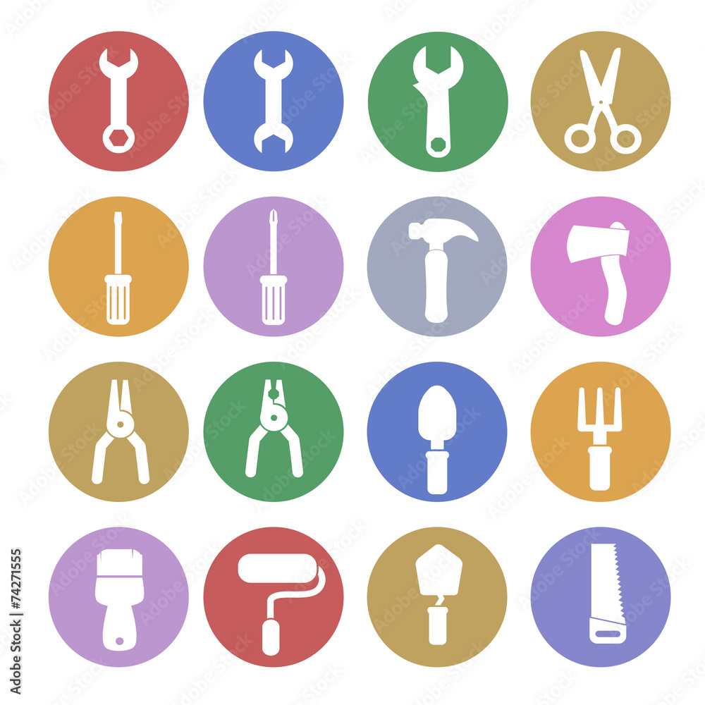 Tools icons Tools icons