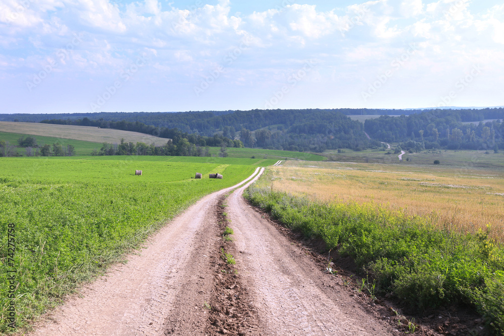 dirt road