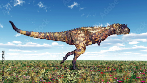 Dinosaur Carnotaurus photo