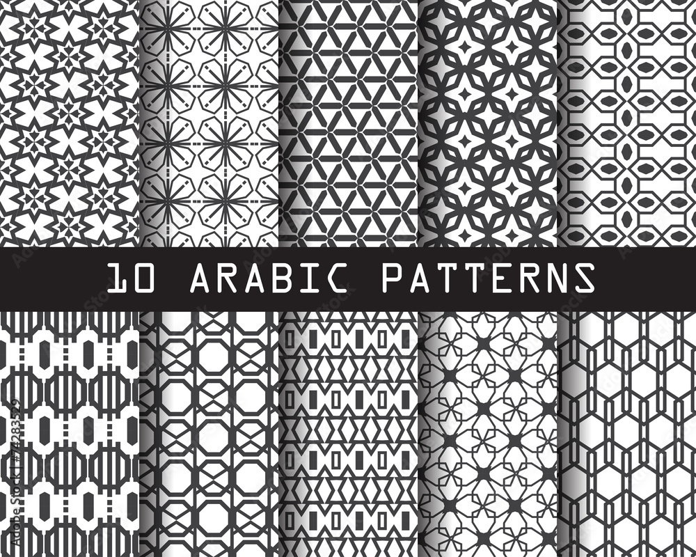 10 arbic patterns 3 10 arbic patterns 3