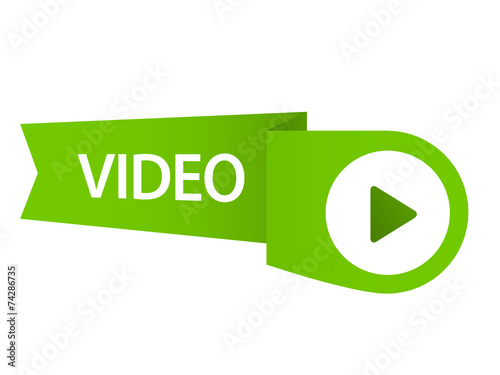 VIDEO Web Button (watch view play icon media player live music)
