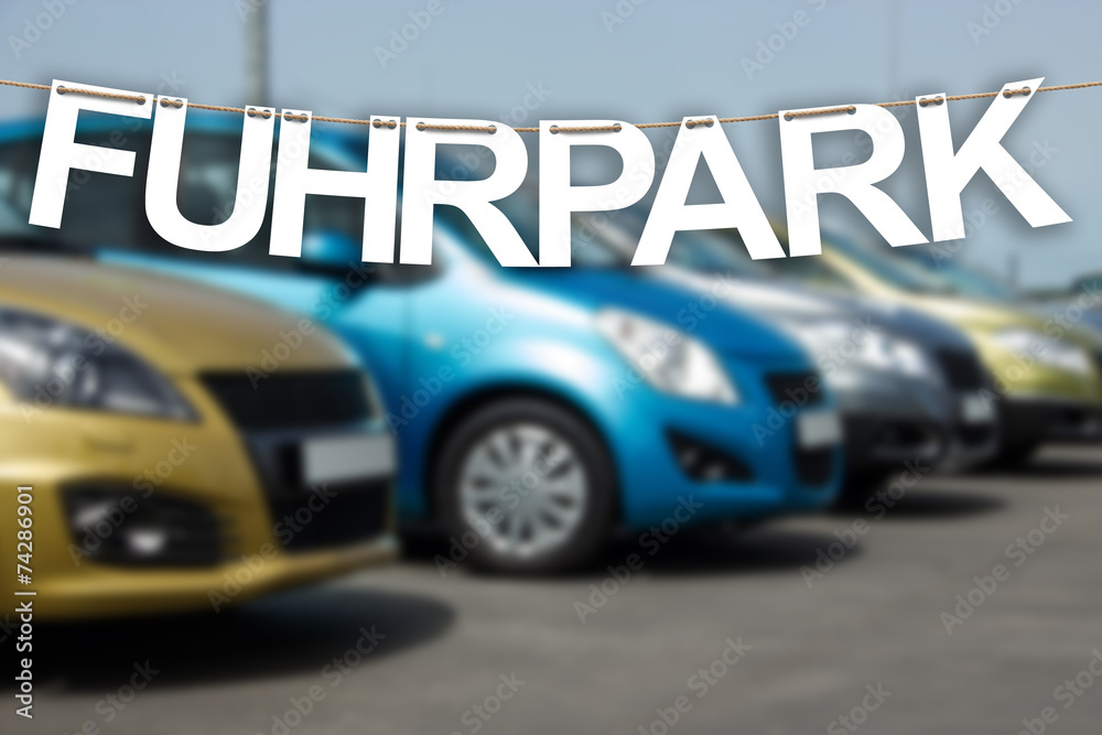 Obraz premium Flotte mit Wimpelkette