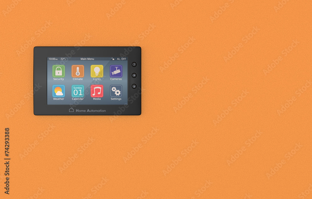 home automation panel