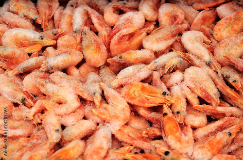 Frozen shrimp