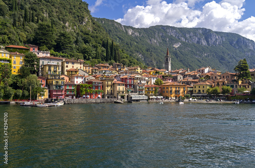 View of the town of Varenna, Italy. © Sergey Rybin