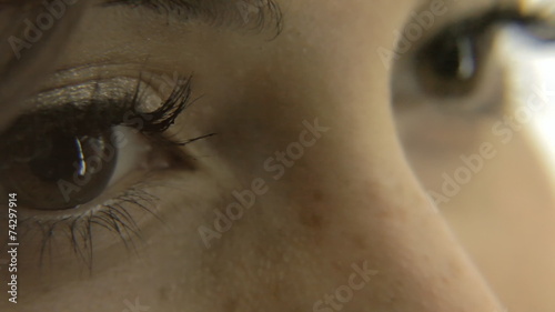 Vintage girl eyes innocent ECU LT