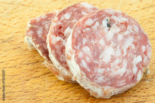 salami cutted