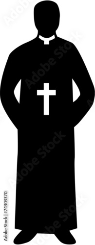 Priest Pastor Silhouette