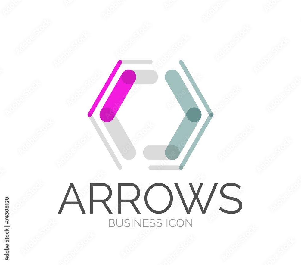 Minimal line design logo Minimal line design logo