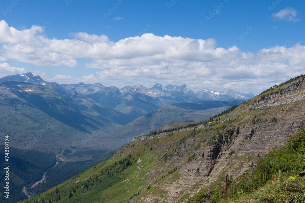 MT-Glacier National Park-Highline Trail