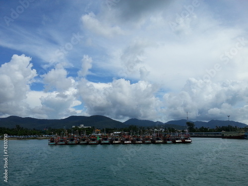 Fishing boats Thailand