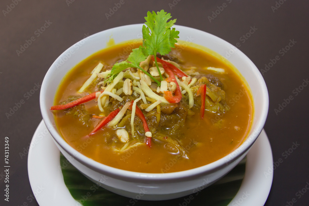 Kaeng Hung Ley Moo or Pork Curry Northern Thai food Kaeng Hung Ley Moo or Pork Curry Northern Thai food