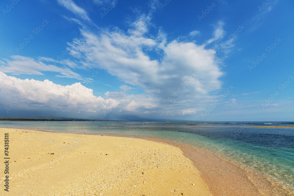 Beach on Gili