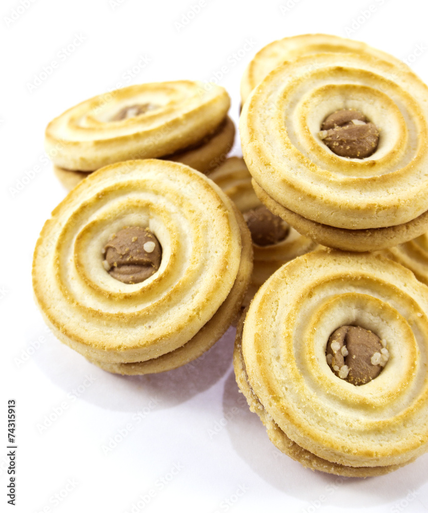 Fototapeta premium Sandwich biscuits