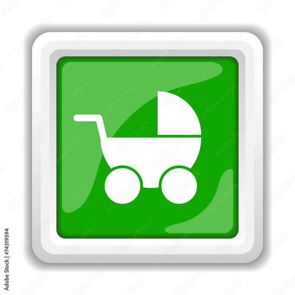 Baby carriage icon Baby carriage icon