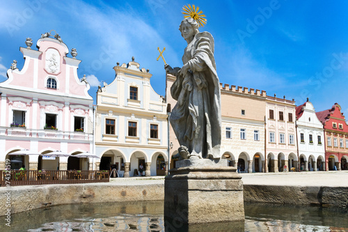 renaissance center (UNESCO) in Telc town, Czech republic