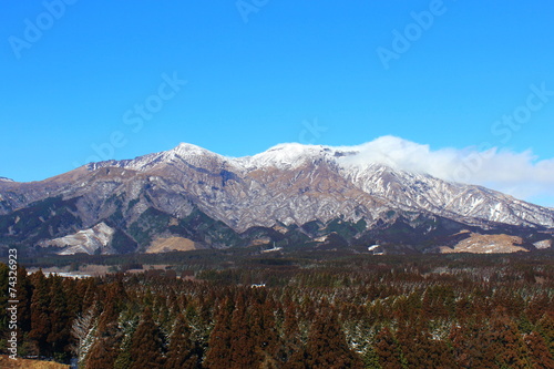 冬の阿蘇五岳
