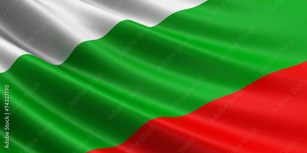 Bulgaria flag.