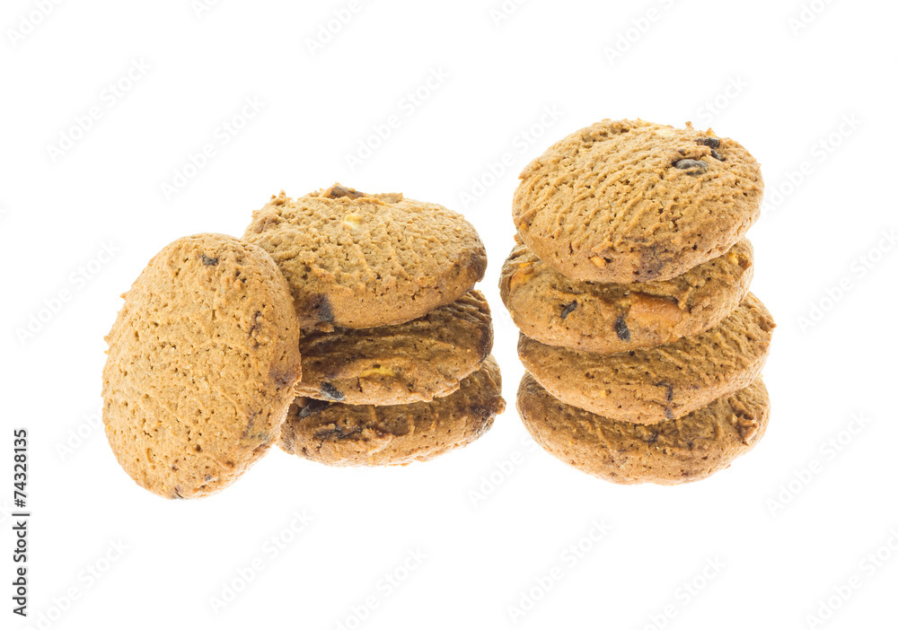 stack cracker chocolate isolate on white background stack cracker chocolate isolate on white background