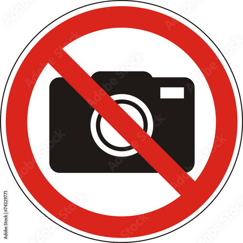 fotografieren verboten