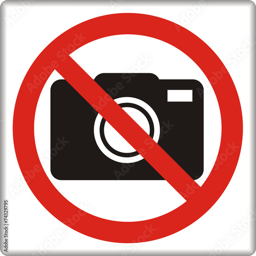 fotografieren verboten